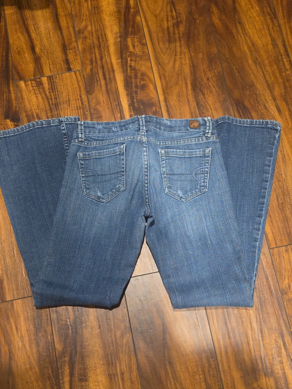 American Eagle Outfitters Women's Medium Blue Bootcut Jeans